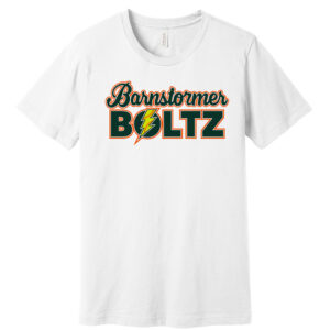 Boltz Softball Bella Canvas Tee-White