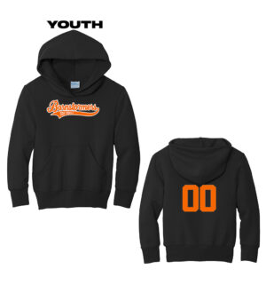 Boltz Softball Youth Hooded Sweatshirt-Black