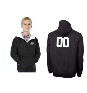 Boltz Softball Charles RiverYouth Classic Solid Pullover-Black
