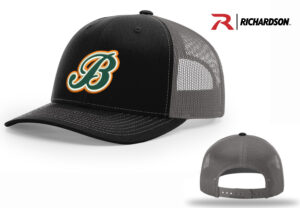 Boltz Softball Richardson Trucker Cap-Black/Charcoal