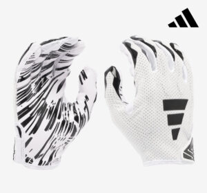 Boone Football PG Adidas Freak 6.00  skill and receiver padded football  gloves-White/Blk