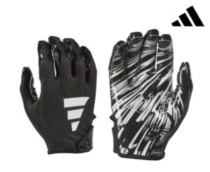 Boone Football PG Adidas Freak 6.00  skill and receiver padded football  gloves-BLACK/White