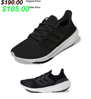 Boone Football PG Adidas Ultraboost Light running shoe – Black/Core black