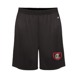 CJB Badger YOUTH  ultimate SoftLock performance short with pockets-Graphite