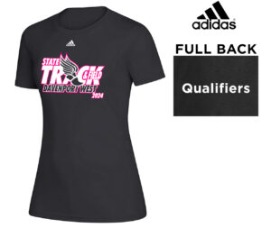 DW State Track and Field Adidas Women’s Creator Short Sleeve Tee-Black
