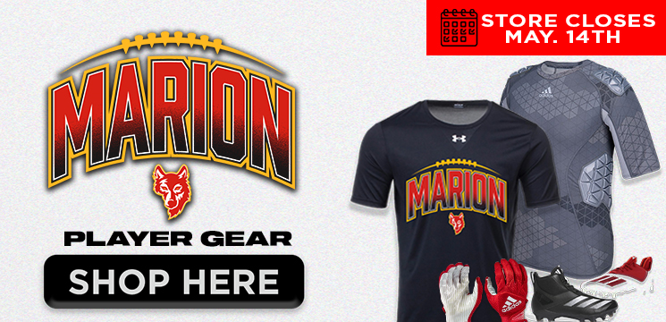 Read more about the article MARION FOOTBALL PLAYER GEAR 2024