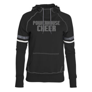 PH Cheer Augusta Sportswear Ladies Spry Hoody-Black/White/Graphite
