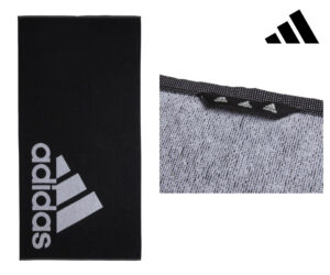 SH Football PG Adidas  quick-drying cotton towel (50 cm x 100 cm) Black/White