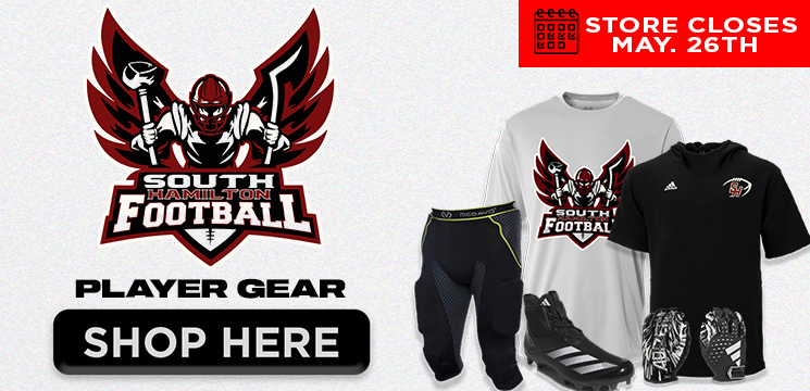 Read more about the article SOUTH HAMILTON FOOTBALL PLAYER GEAR 2024
