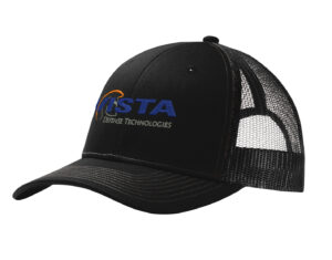 Vista Defense Technologies Port Authority Snapback Trucker Cap-Black/Black