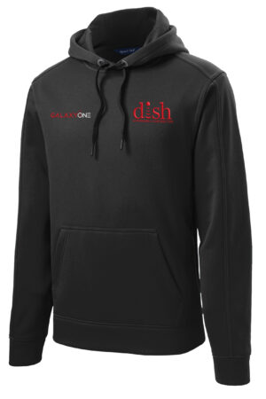 D: Galaxy One Repel BLACK Hooded Pullover-TECHNICIAN FIELD APPROVED