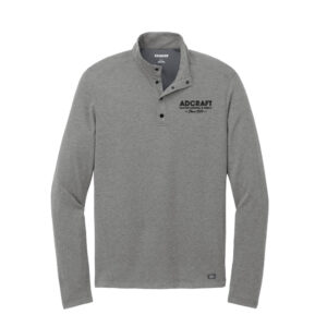 Adcraft Employee OGIO Command 1/4-Snap long sleeve-Gear Grey