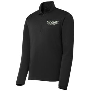 Adcraft Employee Sport-Tek Men PosiCharge Competitor 1/4 Zip Pullover-Black