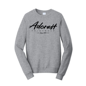 Adcraft Employee  Rah Rah Unisex Fan Favorite Crew Sweatshirt-Athletic Heather