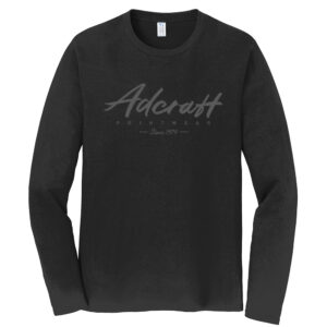 Adcraft Employee Rah Rah Unisex Fan Favorite Long Sleeve Tee-Black