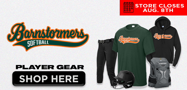 Read more about the article BARNSTORMERS SOFTBALL PLAYER GEAR FALL 2024