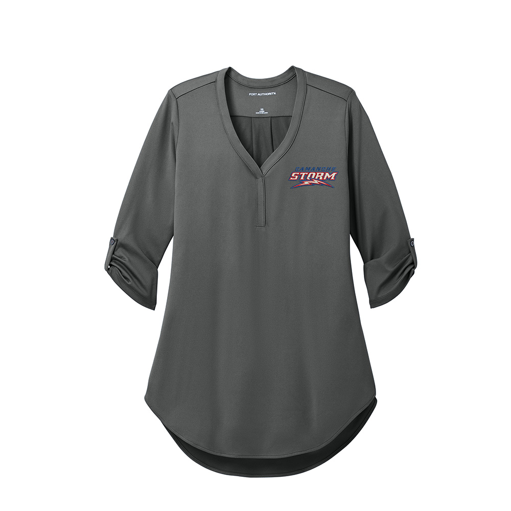 Camanche Storm Port Authority Ladies City Stretch 3/4Sleeve Tunic