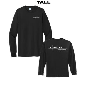 IPG Photonics TALL Essential Long Sleeve Tee-Black