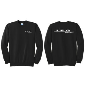 IPG Photonics Fleece Crewneck Sweatshirt-Black