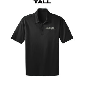 IPG Photonics TALL Silk Touch Performance Polo-Black