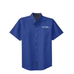 23. IPG Photonics Short Sleeve Easy Care Shirt-Royal