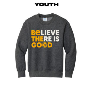 Altoona Elementary Youth Core Fleece Crewneck Sweatshirt-Dark Heather Grey