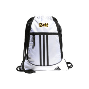 Bettendorf FBLA adidas Alliance II Sackpack-White Black