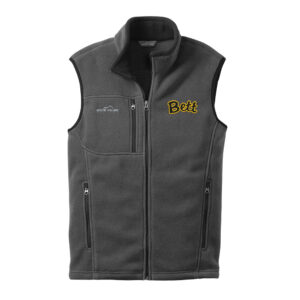 Bettendorf FBLA Eddie Bauer Men – Fleece Vest – Grey Steel