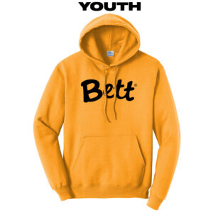 Bettendorf FBLA Youth Fleece Hooded Sweatshirt-Gold