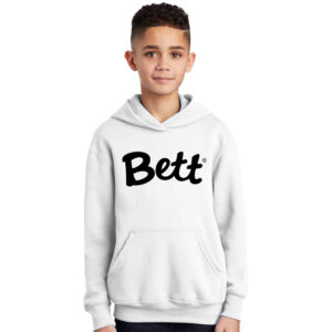 Bettendorf FBLA Youth Hooded Sweatshirt-White