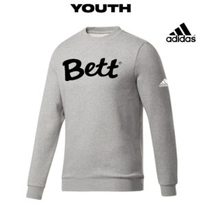 Bettendorf FBLA Adidas YOUTH Fleece Crewneck Sweatshirt- MedGrey Heather