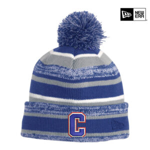 Camanche New Era Sideline Beanie stocking cap-Royal/Grey