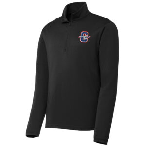 Camanche Men Sport-Tek PosiCharge Competitor 1/4 Zip Pullover-Black