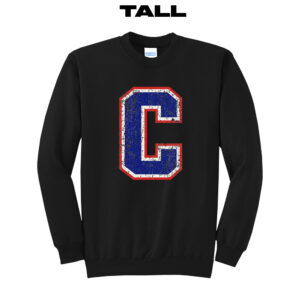 Camanche Tall Crewneck Sweatshirt-Black