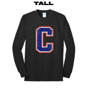 Camanche Tall Long Sleeve Tee-Black