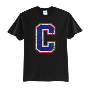 Camanche Unisex Short Sleeve Tee-Black