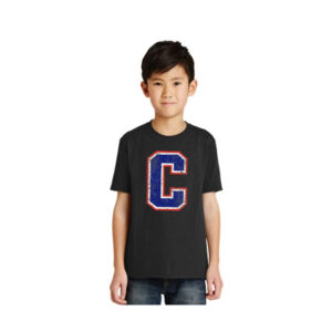 Camanche Youth Short Sleeve Tee-Black