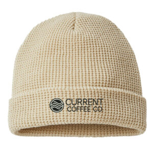 Current Coffee Richardson Waffle Knit Beanie w/Cuff-Birch