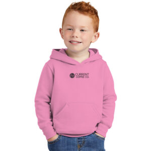 Current Coffee Precious Cargo Toddler Pullover Hooded Sweatshirt-Candy Pink