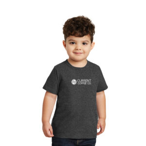 Current Coffee Toddler Fan Favorit Tee-Dark Heather Grey