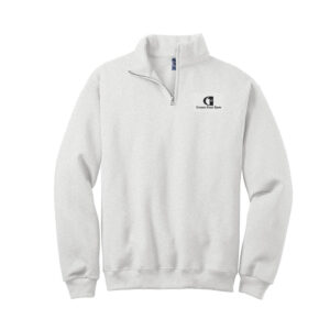 CFB JERZEES Unisex  Nublend Cadet Collar Sweatshirt-Ash