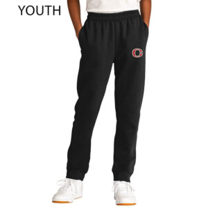 Clinton Youth Core Fleece Jogger-Black