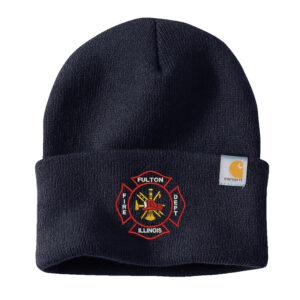 Fulton Fire Carhartt Acrylic Watch Cap 2.0 beanie stocking cap with cuff-Navy