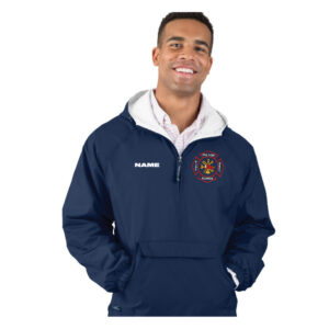 Fulton Fire Charles River Classic Solid Pullover Adult-Navy