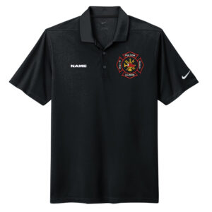 Fulton Fire Nike Dri-FIT Micro Pique 2.0 Polo  Men-Black