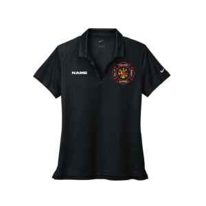 Fulton Fire Nike Ladies Dri-FIT Micro Pique 2.0 Polo-Black