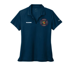 Fulton Fire Nike Ladies Dri-FIT Micro Pique 2.0 Polo-Navy