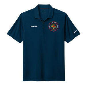 Fulton Fire Nike Dri-FIT Micro Pique 2.0 Polo  Men-Navy