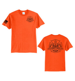 LYB ERT Unisex Basic Short Sleeve Tee-Safety Orange