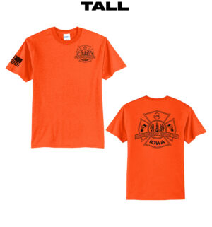 LYB ERT TALL Unisex Basic Short Sleeve Tee-Safety Orange